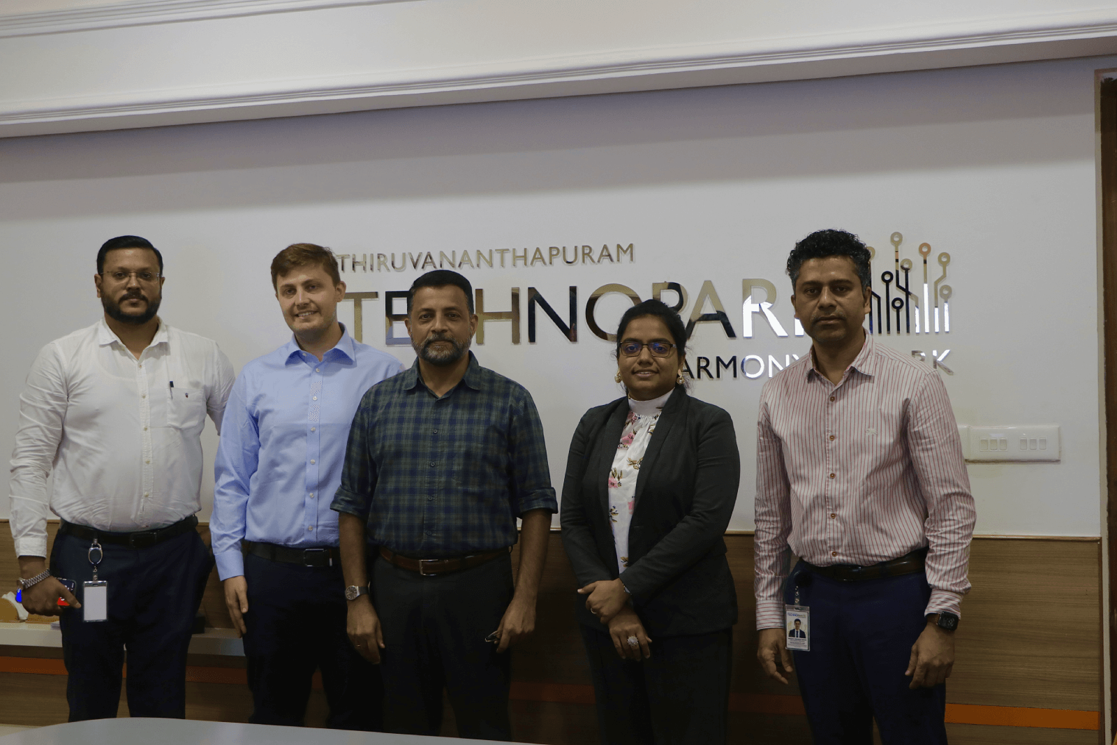 Delegates from the British High Commission in India