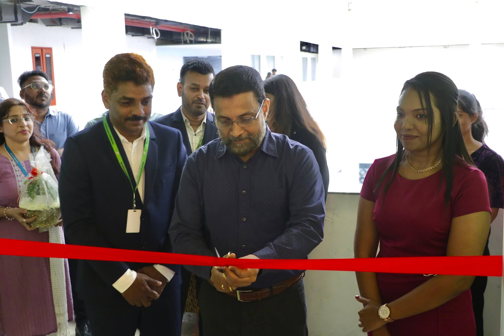 CEO Technopark, Col. Sanjeev Nair (Retd.), inaugurates the new ShellSquare office at Kabani, Technocity.