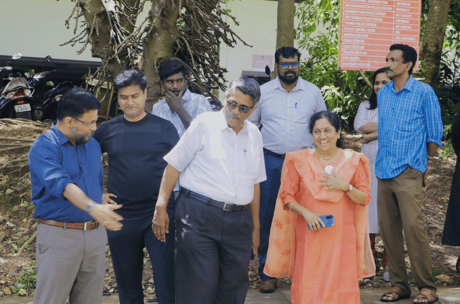 Founder CEO of Technopark Shri G Vijayaraghavan at the event.