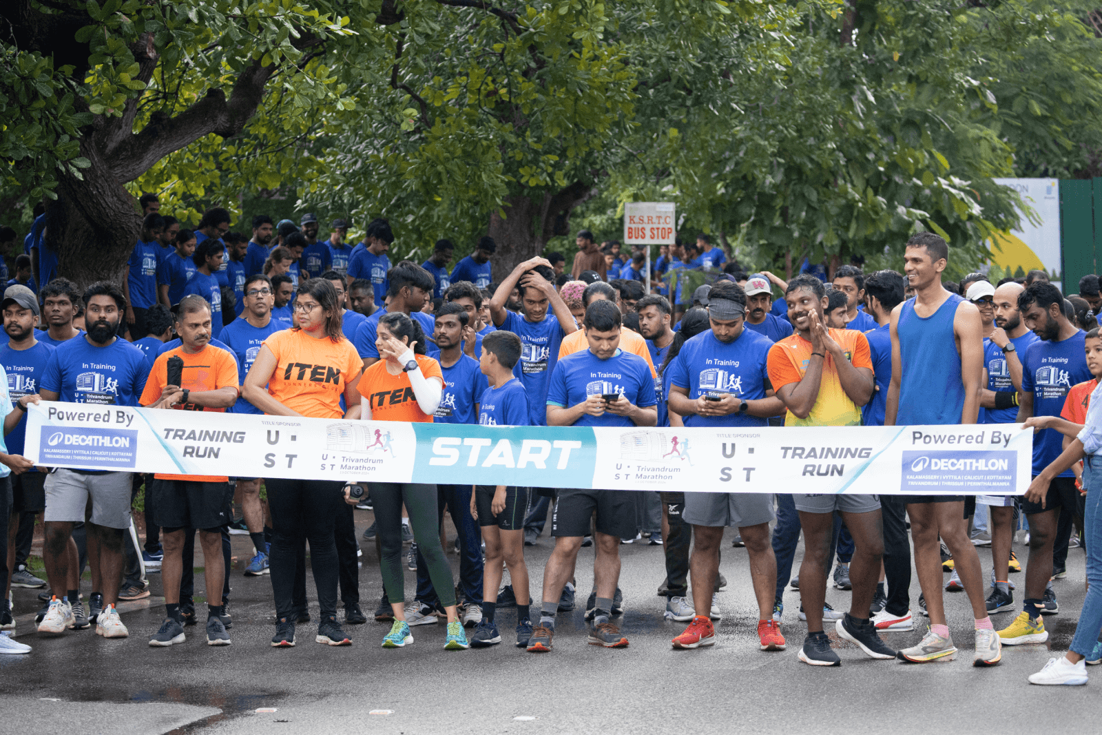 UST Global conducts a Training Run, leading up to the UST Trivandrum Marathon 2024