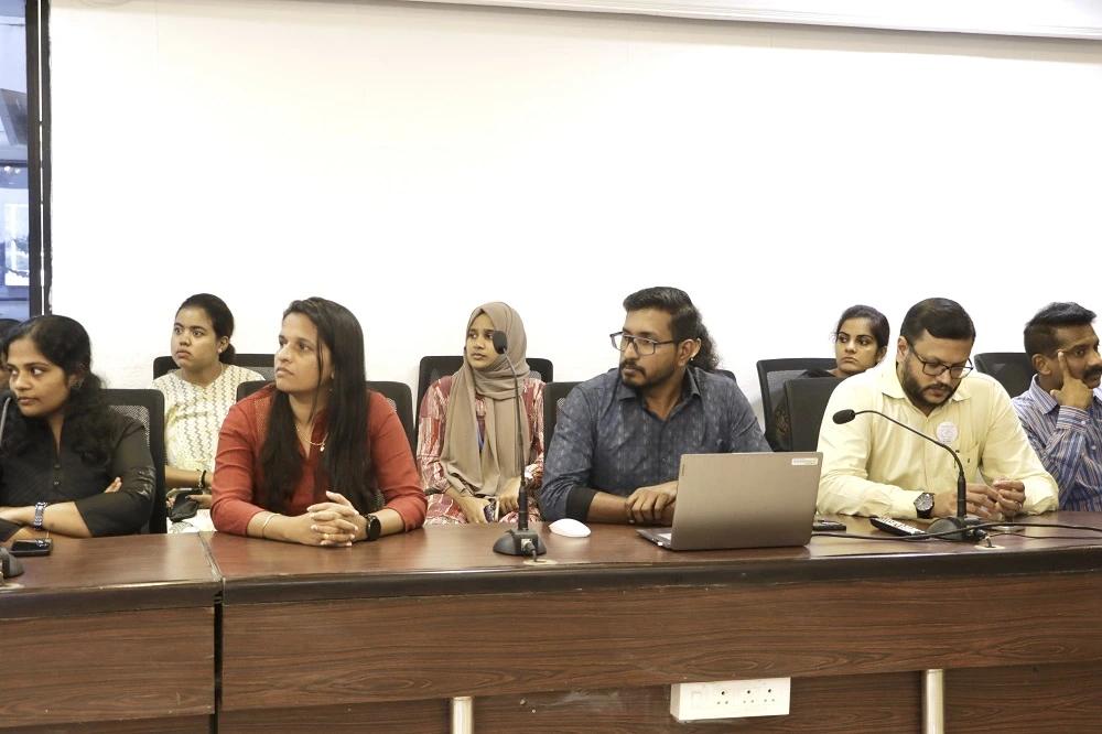 Technopark officials at the launch of Land Information System (LIS), a one-of-its-kind application, with an advanced GIS-based tool designed to manage, analyze, and visualize land records.