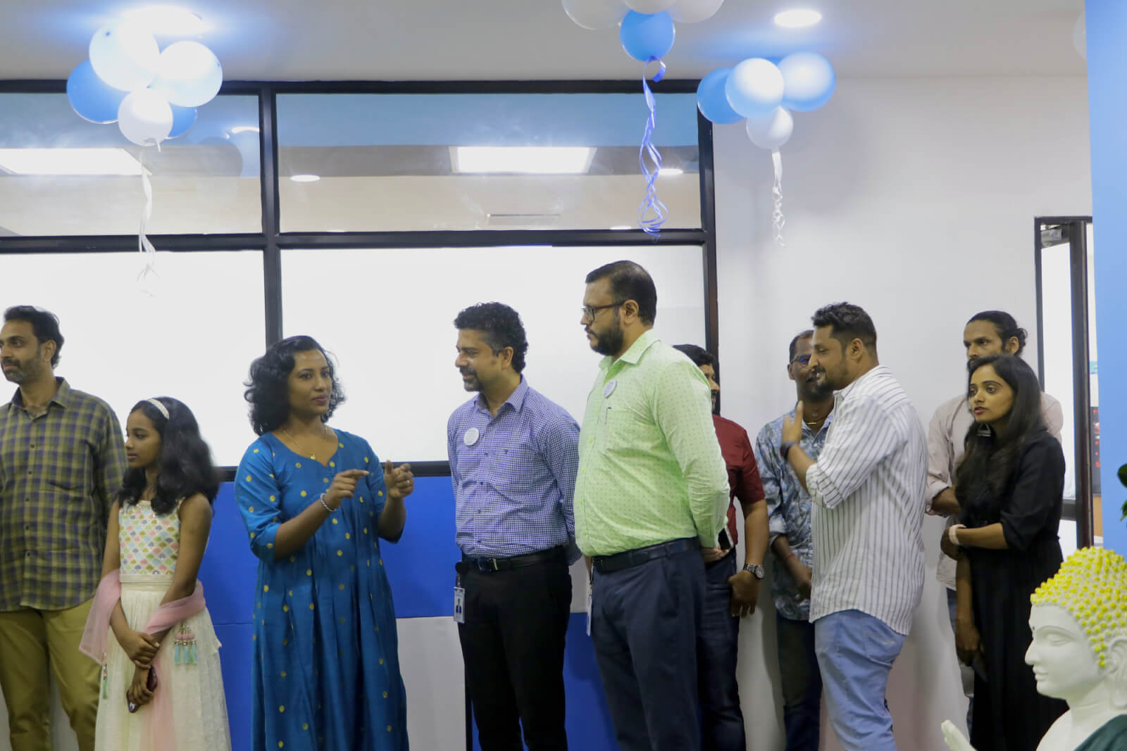 Ms. Lakshmi Das, COO, Prophaze in conversation with Mr. Vasanth Varada, DGM Marketing & Customer Relationship, and Mr. George Jacob, Assistant Manager - Marketing, Technopark.