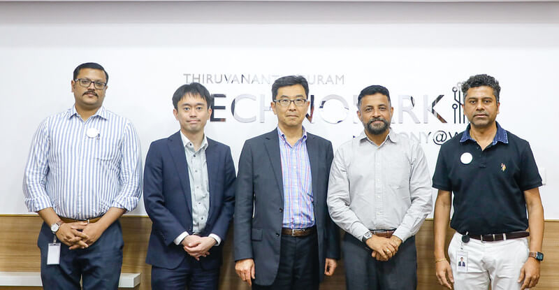 Officials from Japanese IT Firm, Growth X Partners, visits Technopark