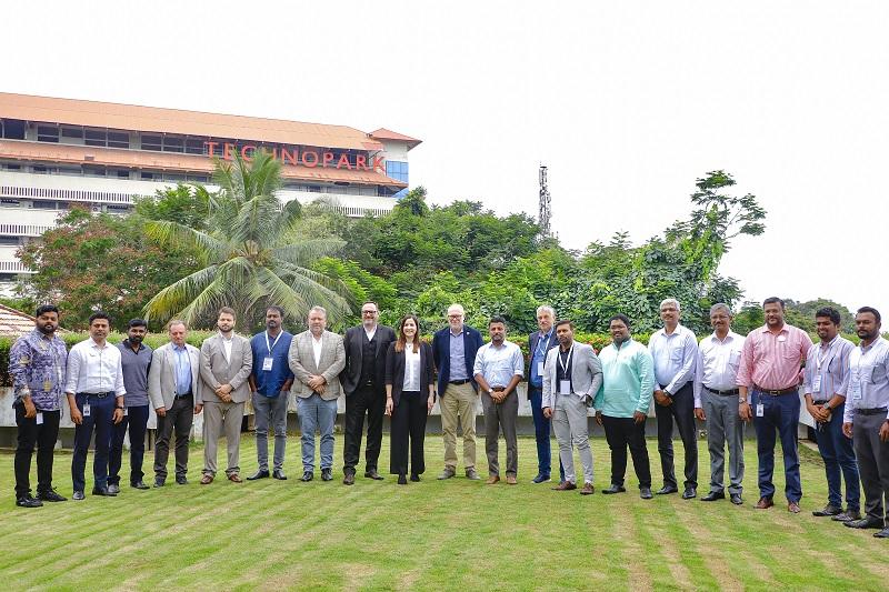 Team Technopark with delegation from global firm AAA Sales and Management GmbH, Digital Connexion, Digital Reality and  TelcoTech Solutions Hub