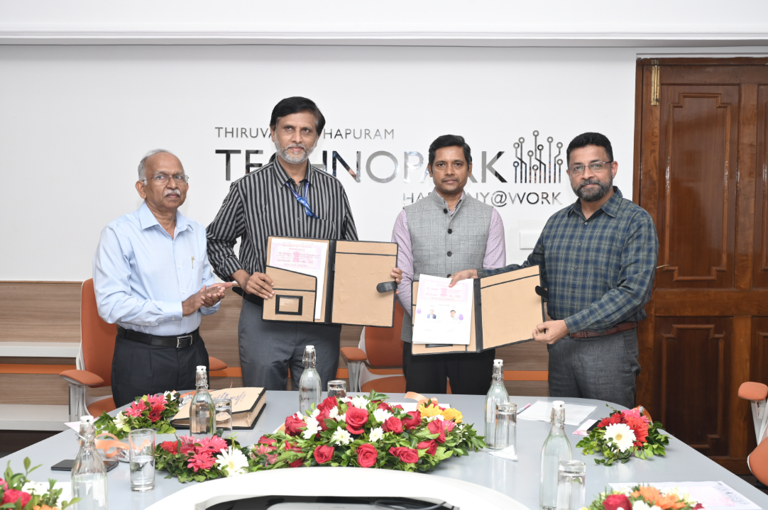 Handing over ceremony of Land Lease Agreement between  Technopark & MSME
